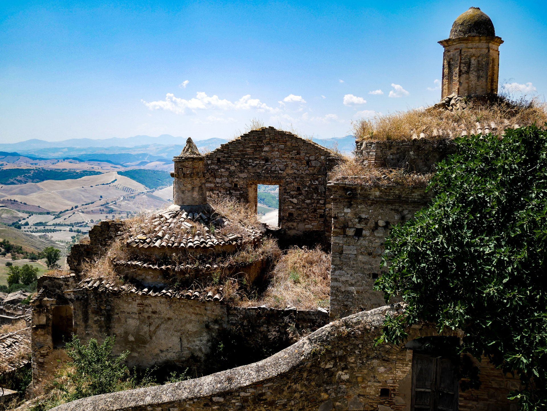 Inside Craco, the ghost town